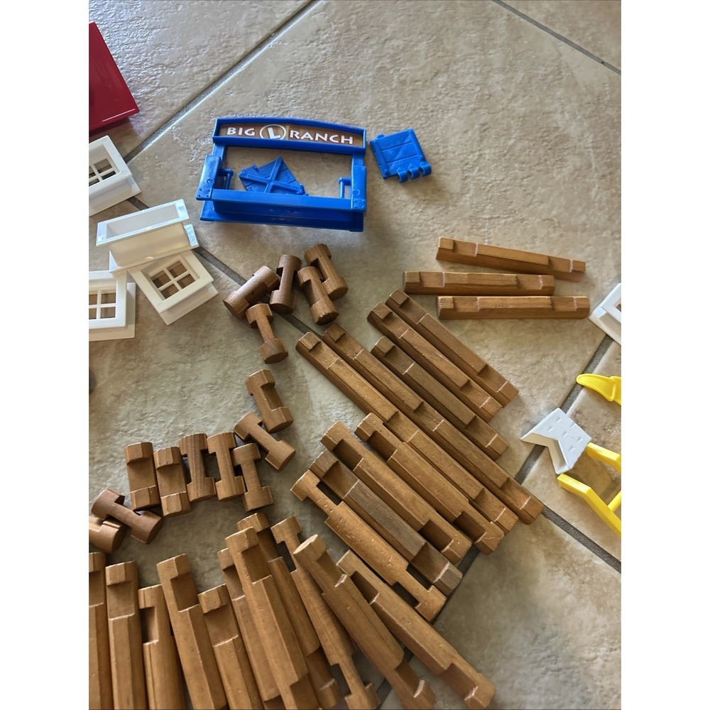 Lincoln Logs White River Ranch Incomplete set. - Picture 8 of 10